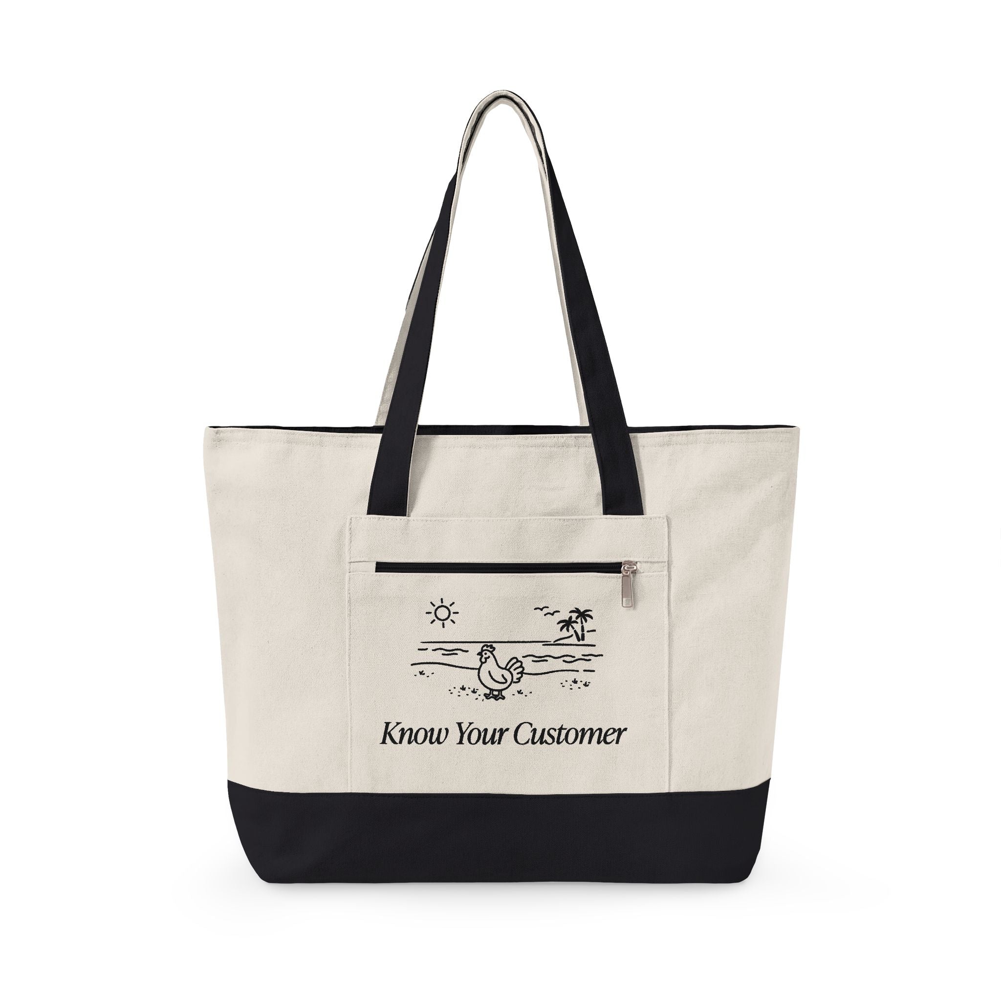 Beach chicken (Know your customer) - Tote bag