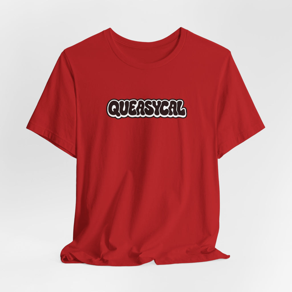 queasycal- Unisex Short Sleeve Tee