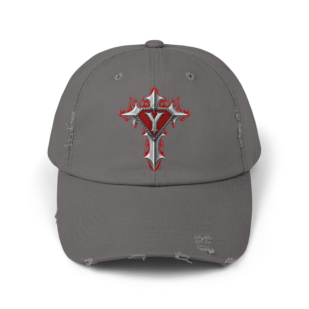 YUWITU - Unisex Distressed Cap