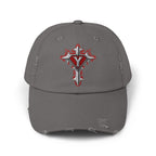 YUWITU - Unisex Distressed Cap
