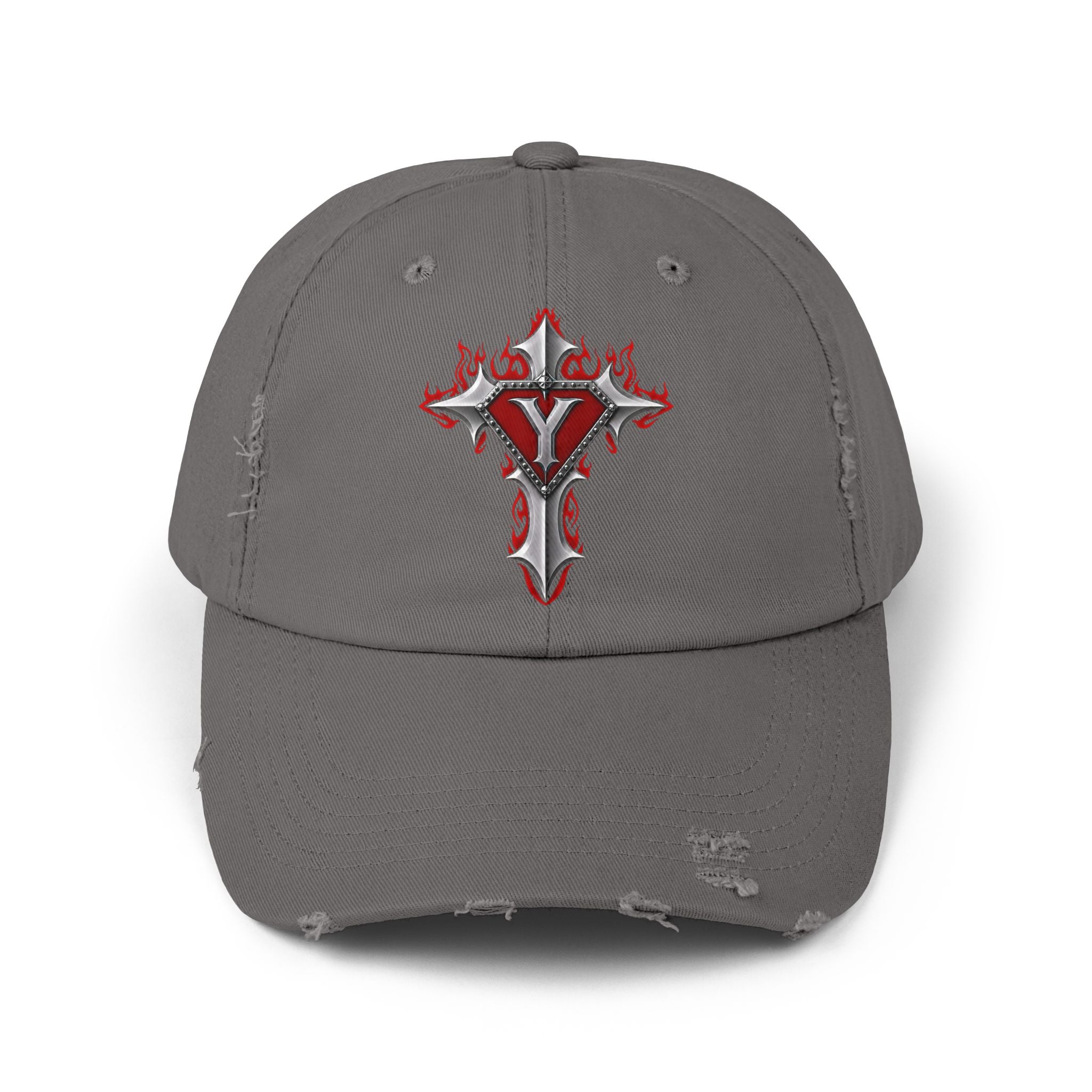 YUWITU - Unisex Distressed Cap