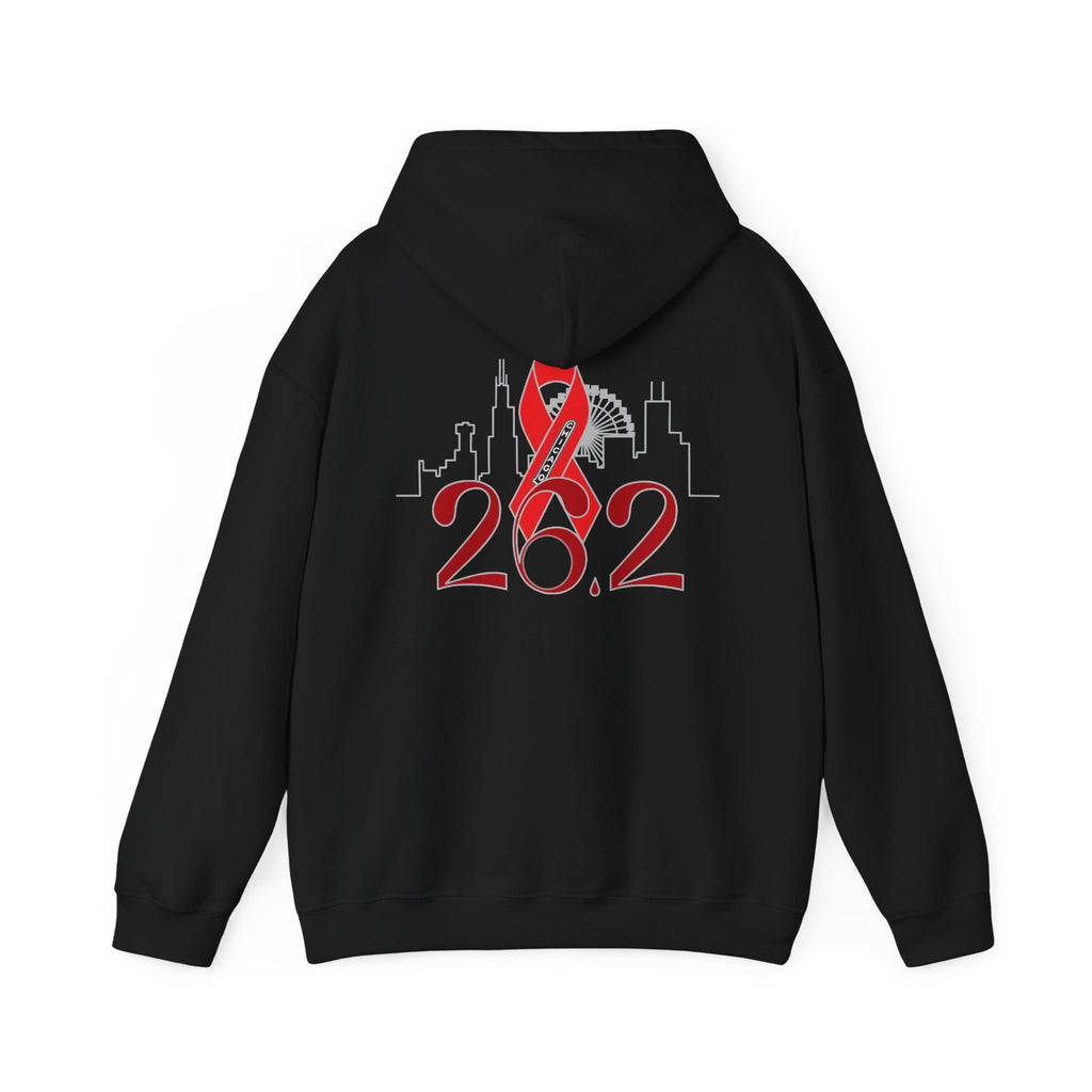 RUN FOR BLOOD CANCER - Unisex Hooded Sweatshirt