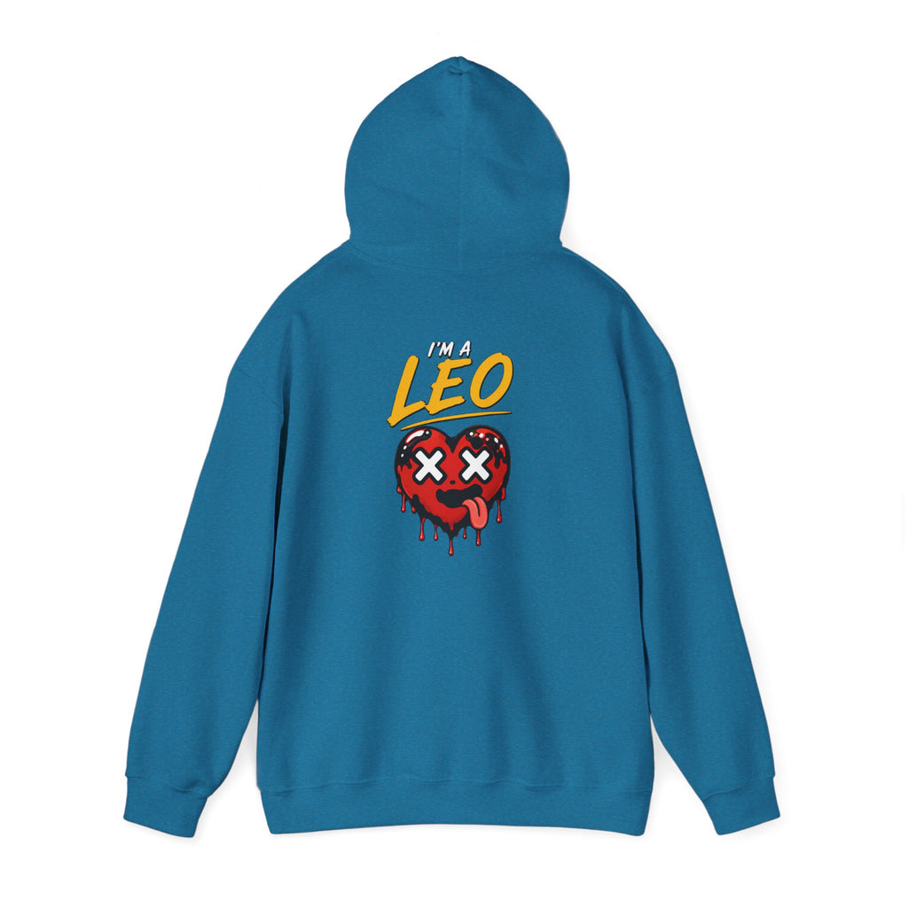 I'M A LEO - Unisex Hooded Sweatshirt (Front & Back printed- Multicolor)