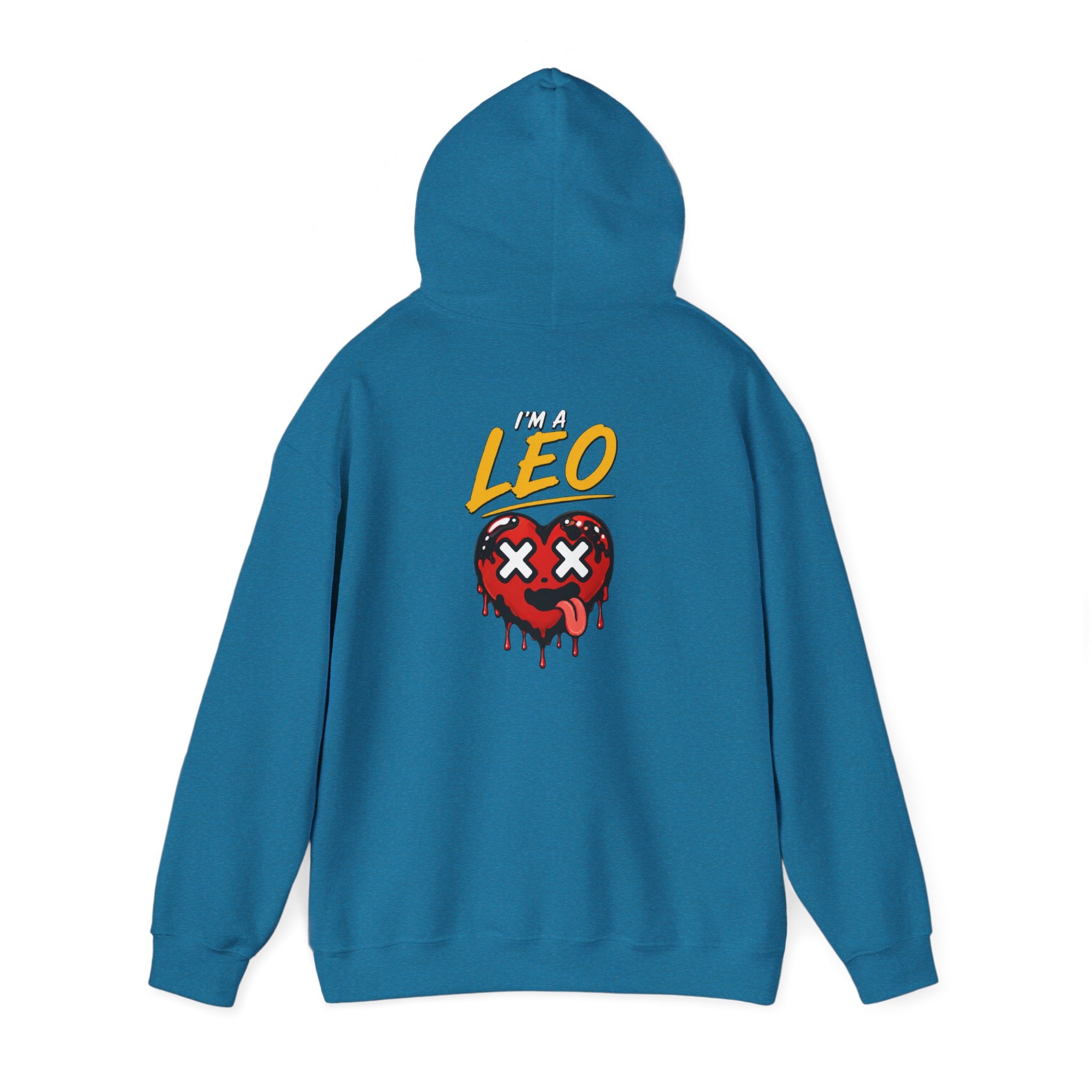 I'M A LEO - Unisex Hooded Sweatshirt (Front & Back printed- Multicolor)