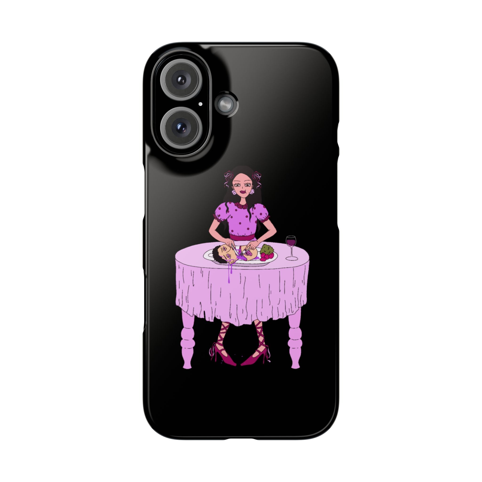 sourviolet - Slim Phone Case (Black)