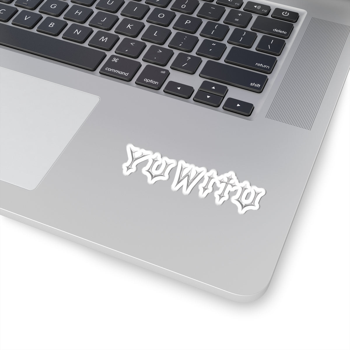 YUWITU - Grey Kiss-Cut Stickers