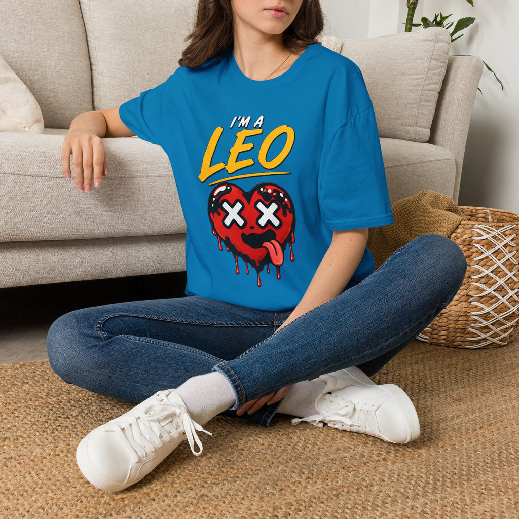 I'M A LEO - Unisex T-shirt (Front printed- Multicolor)