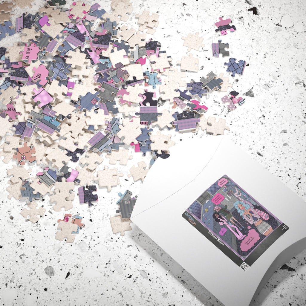 sourviolet - High School - Puzzle (110, 252 and 520 pieces)