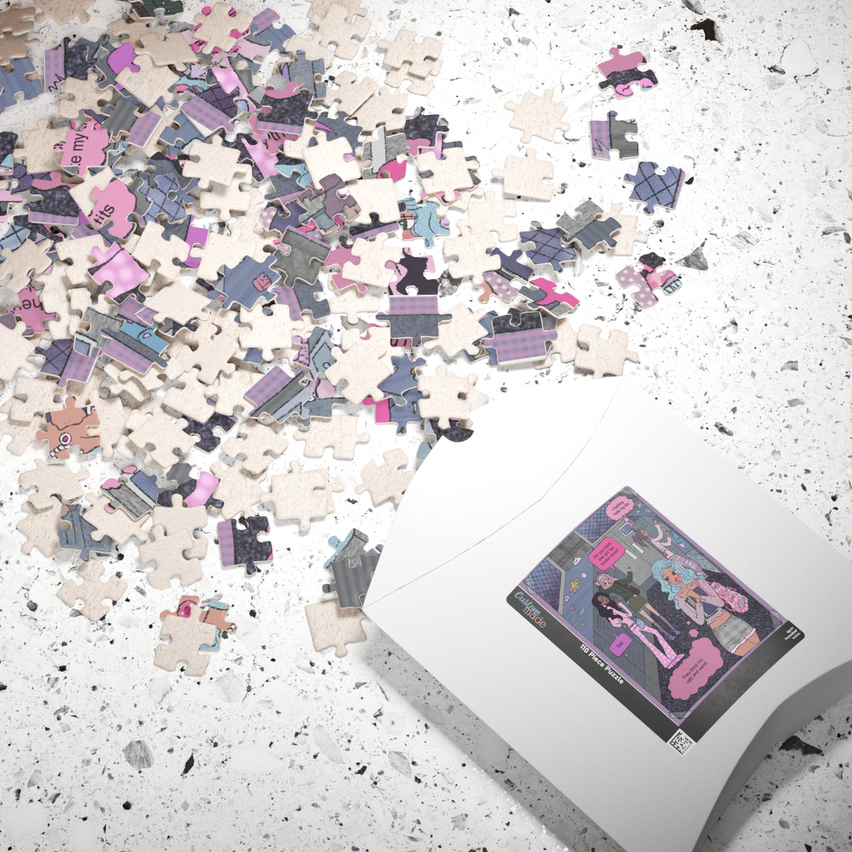 sourviolet - High School - Puzzle (110, 252 and 520 pieces)