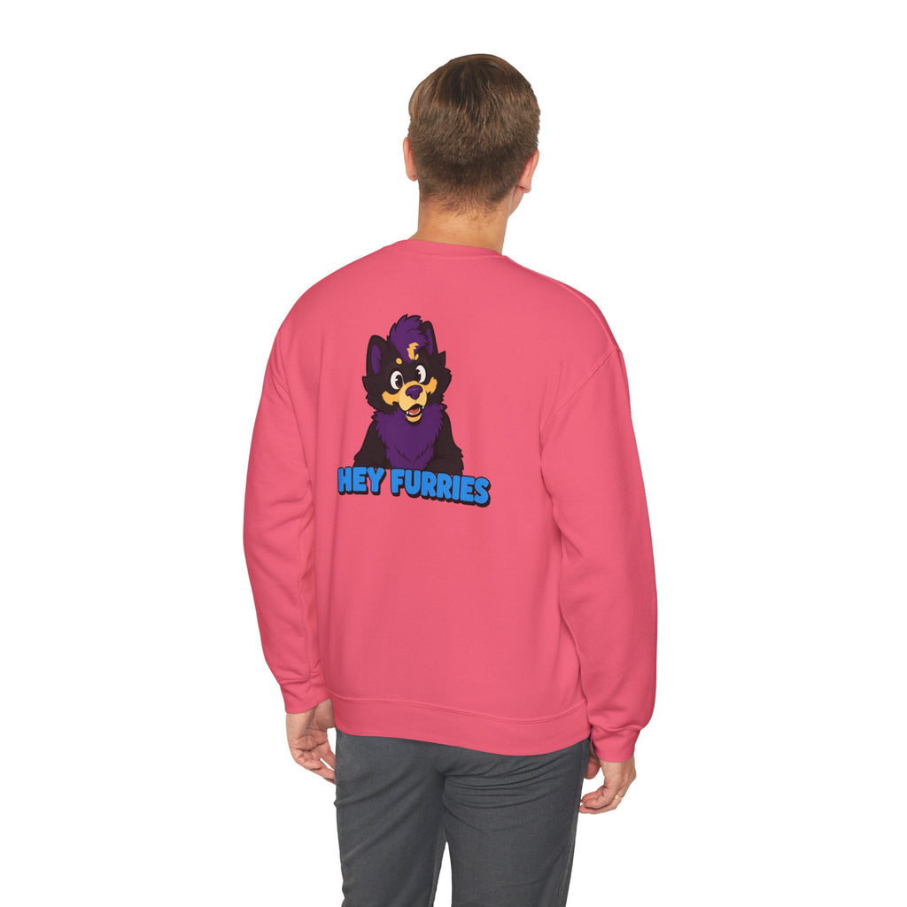 Hey Furries - Unisex Crewneck Sweatshirt