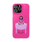 sourviolet - Slim Phone Case (Hot Pink)
