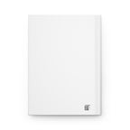 Quiet Life  - Relaxed Bunny - Hardcover Journal ( Matte White )