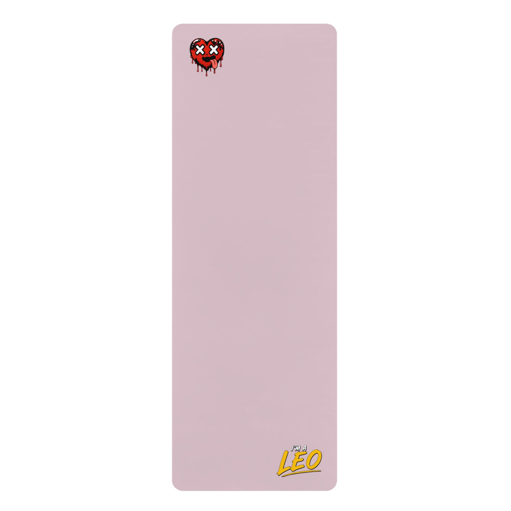 Copy of I'M A LEO - Rubber Yoga Mat (Pink)