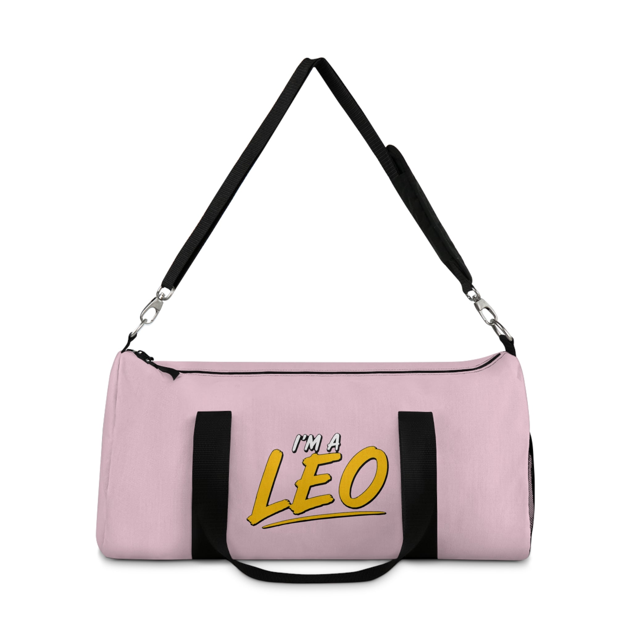 I'M A LEO - Duffel Bag (Light Pink)