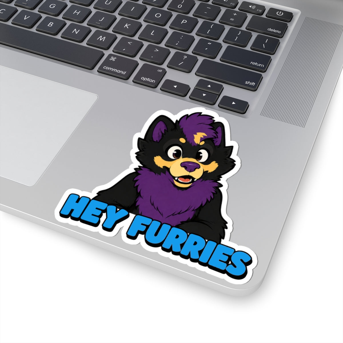 Hey Furries - Kiss-Cut Sticker