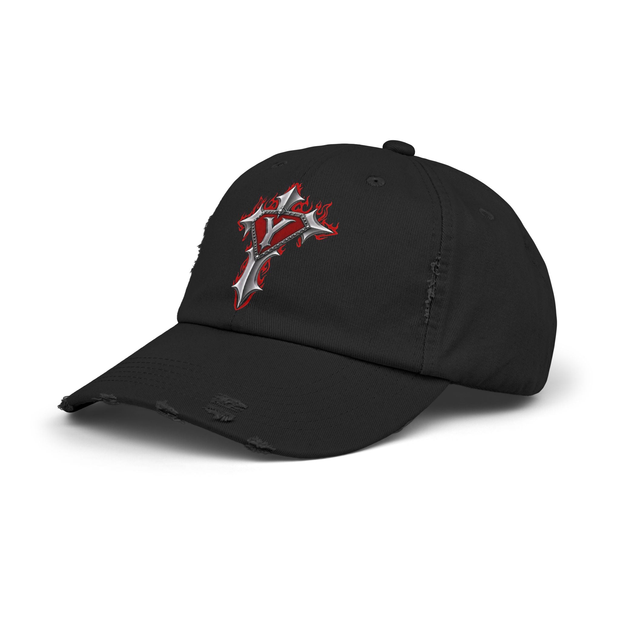 YUWITU - Unisex Distressed Cap