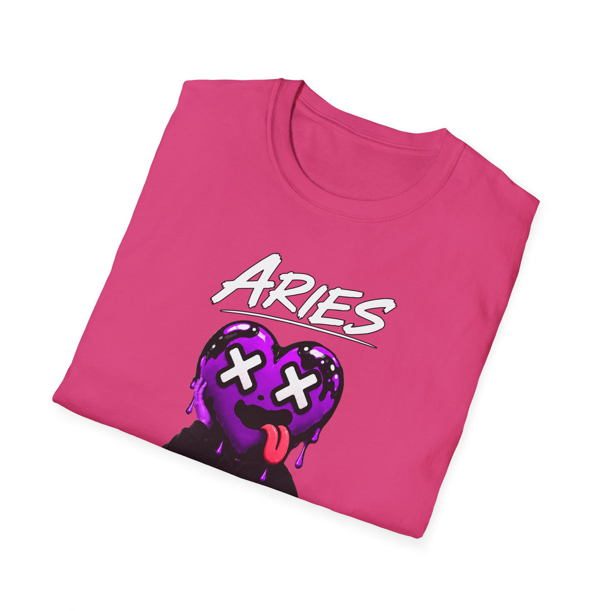 Aries & Leo Couple Unisex T-shirt ( Aries - Pink Color - PICK ME Print )