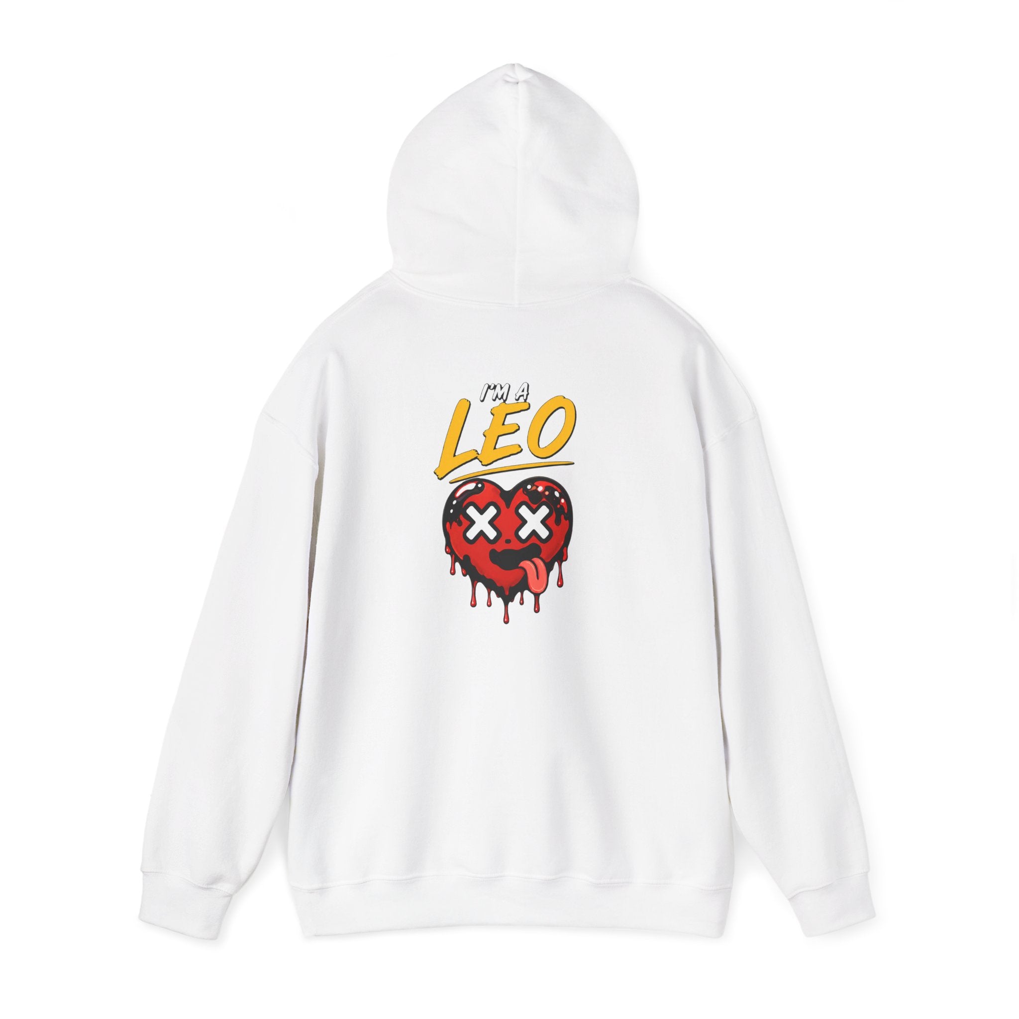 I'M A LEO - Unisex Hooded Sweatshirt (Front & Back printed- Multicolor)