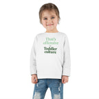 The Outdoor Comfort Collection for Toddlers - Unisex Long Sleeve Tee
