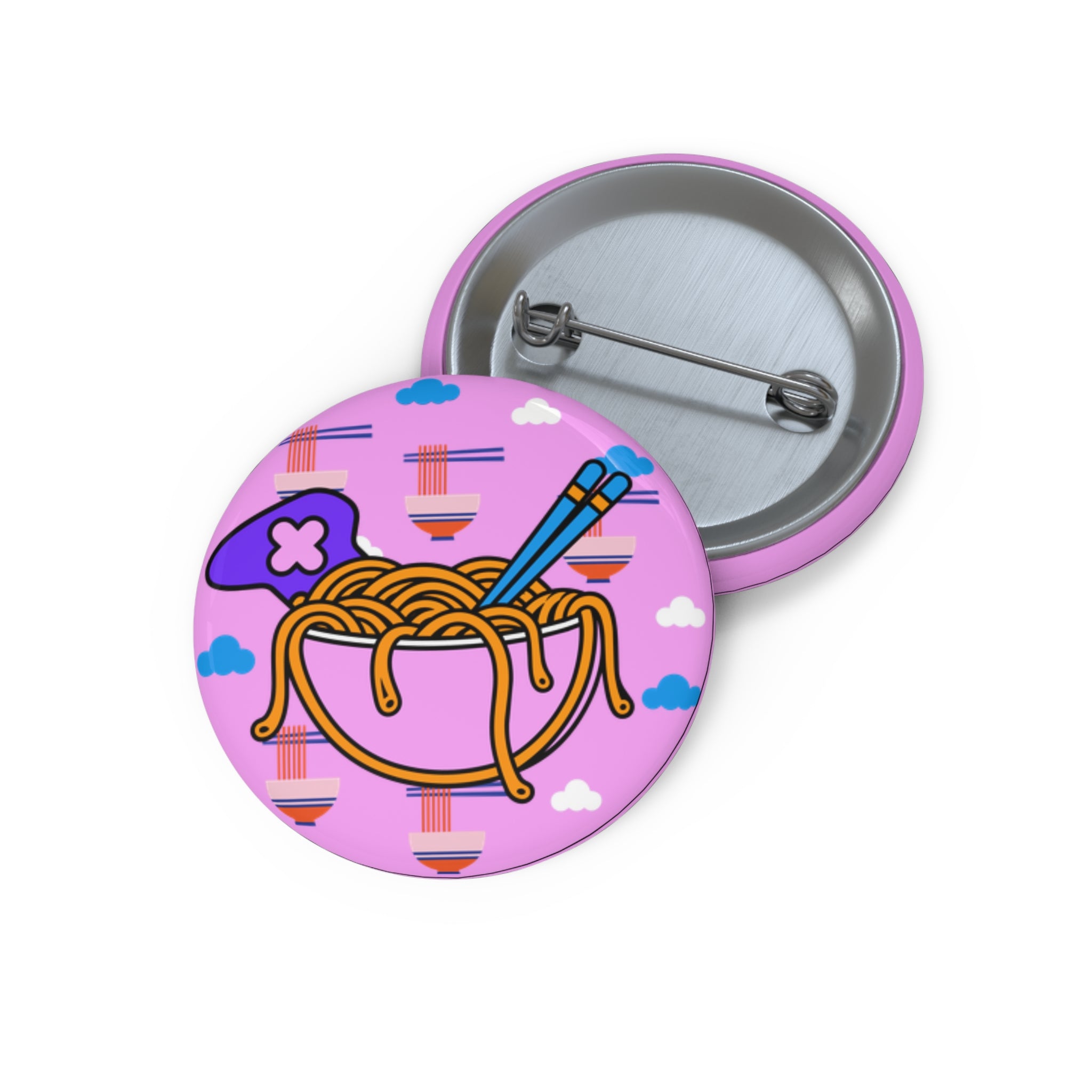 Noodle Nation - Custom Pin Button