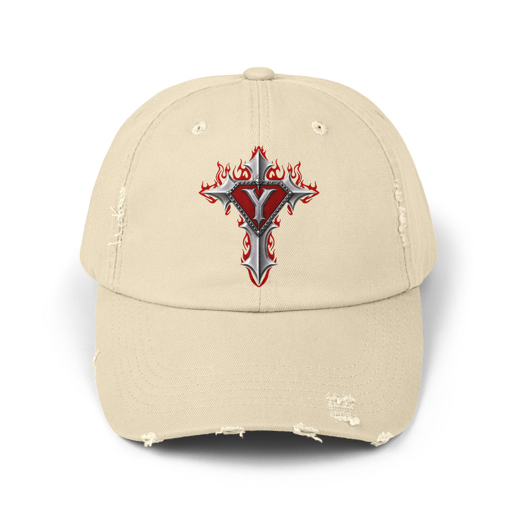 YUWITU - Unisex Distressed Cap