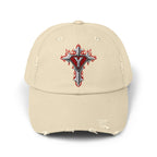 YUWITU - Unisex Distressed Cap