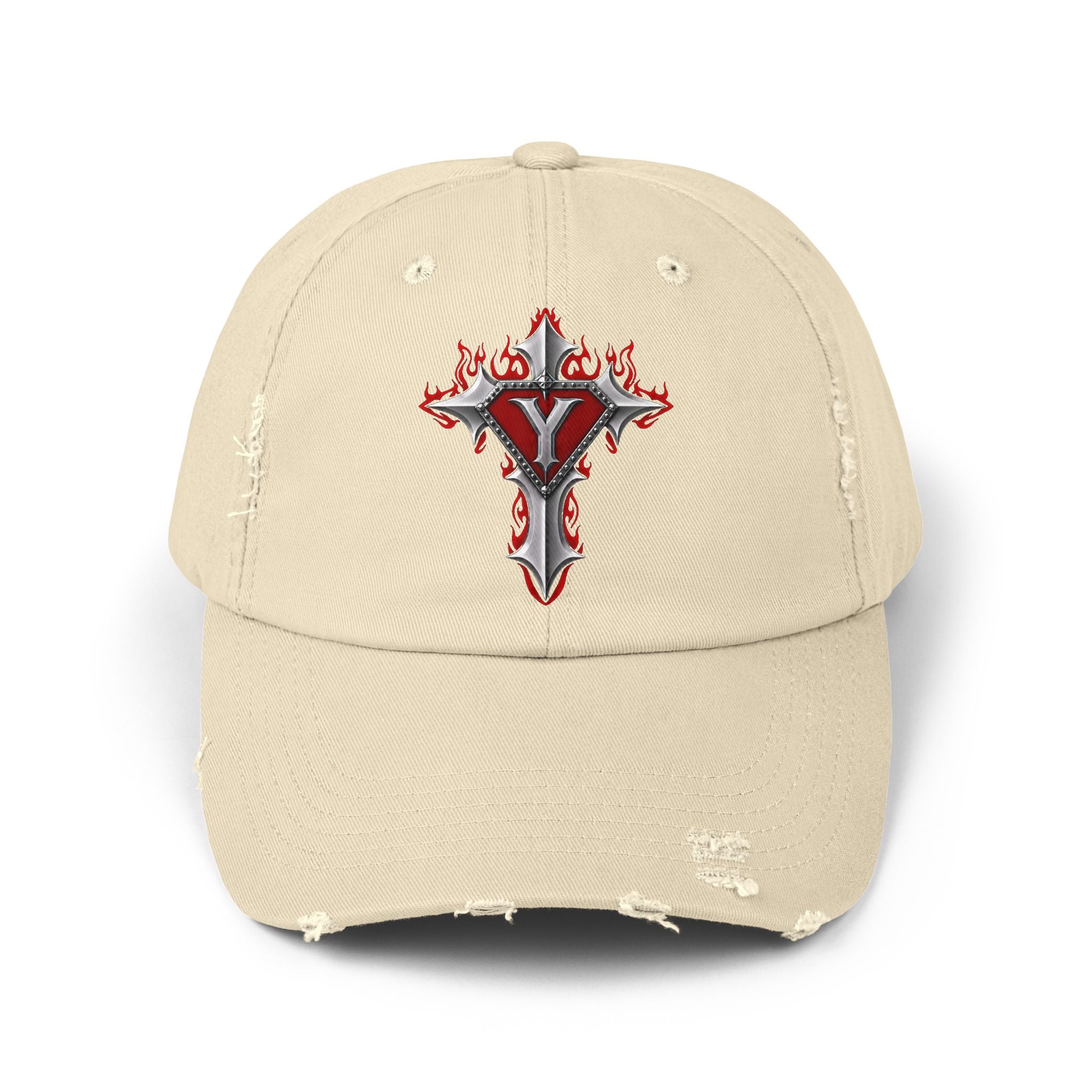 YUWITU - Unisex Distressed Cap