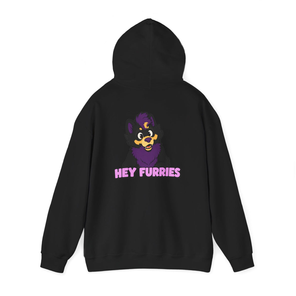Hey Furries - Unisex Hooded Sweatshirt