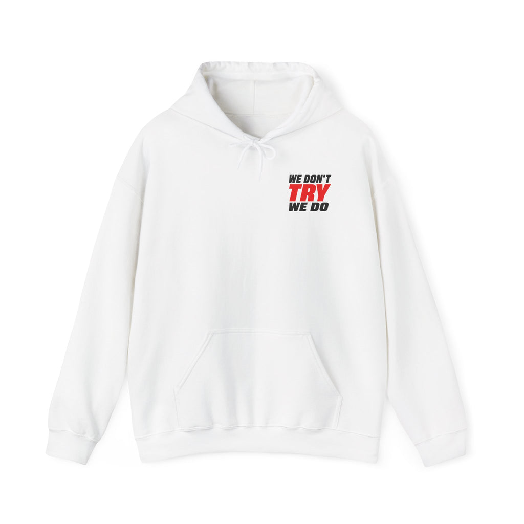 THE DOERS RUN CLUB(WE DONT TRY WE DO) - Unisex Hooded Sweatshirt