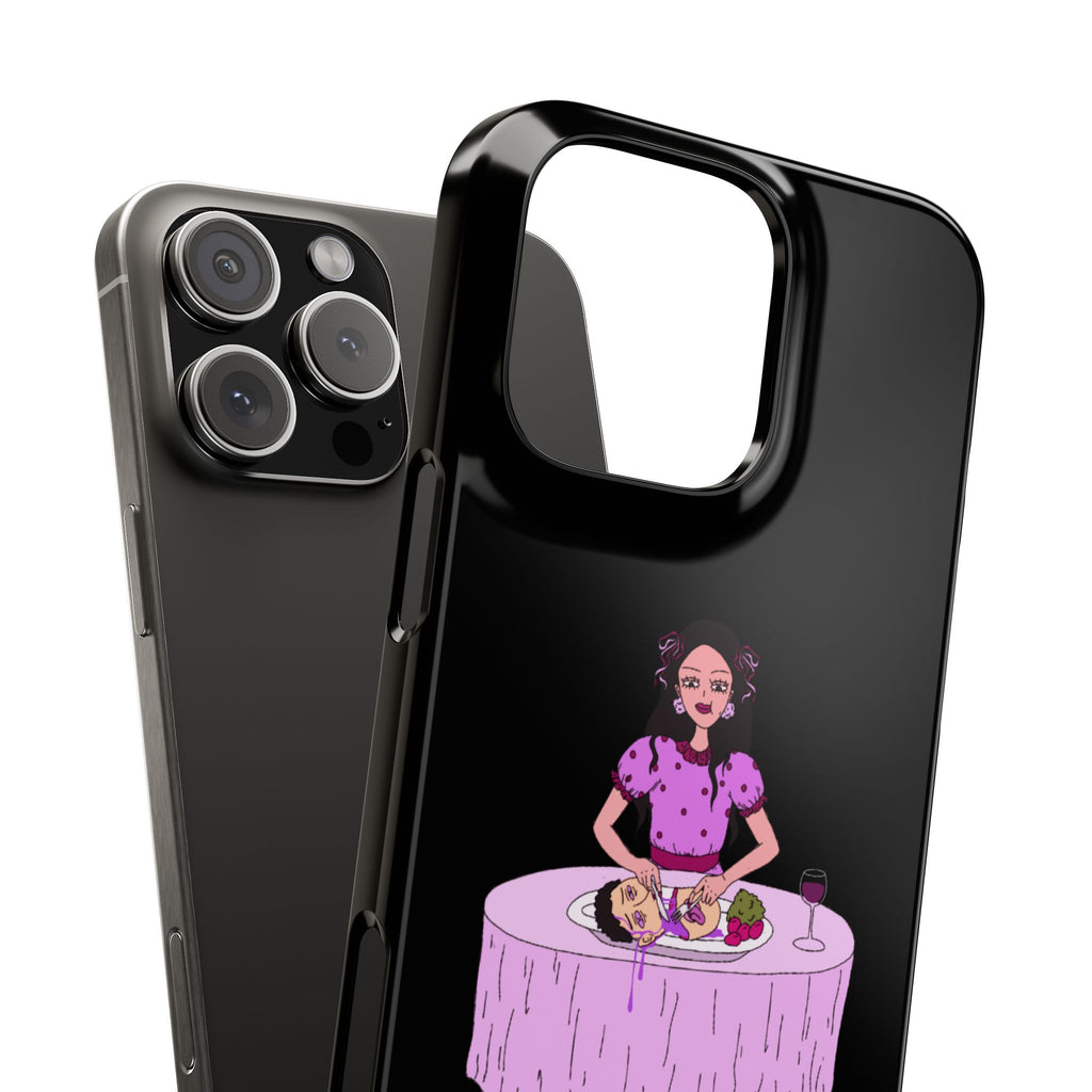 sourviolet - Slim Phone Case (Black)