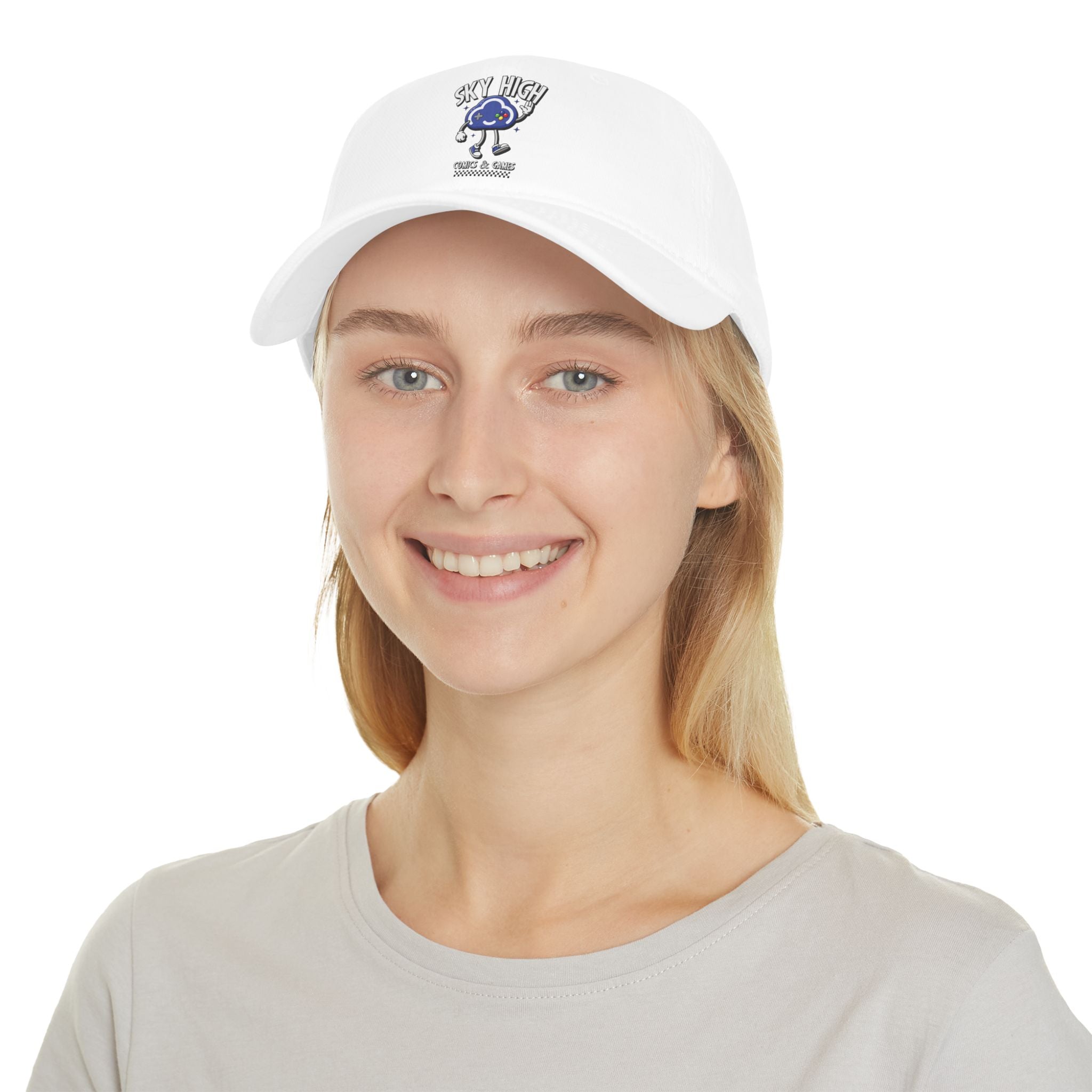 Sky High Comics Mascot logo Cap
