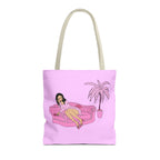 sourviolet - Palm Girl - Tote Bag