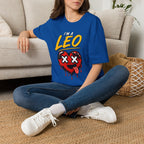 SOY LEO - Camiseta Unisex (Estampado frontal - Multicolor)