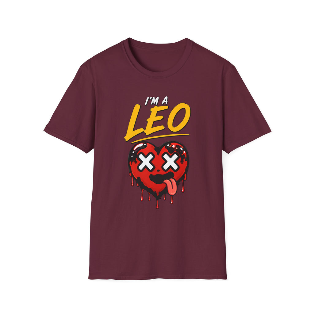 I'M A LEO - Unisex T-shirt (Front printed- Multicolor)
