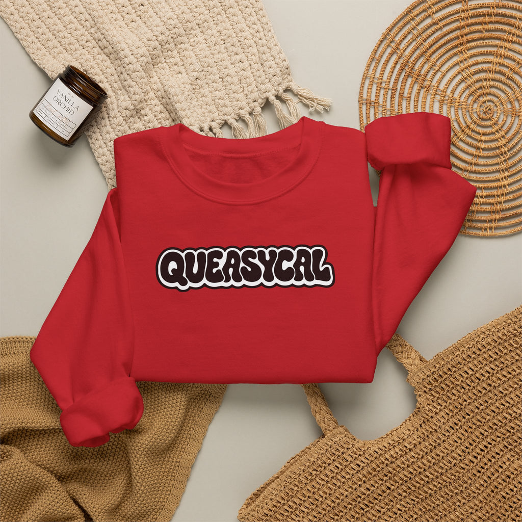 queasycal - Unisex Crewneck Sweatshirt