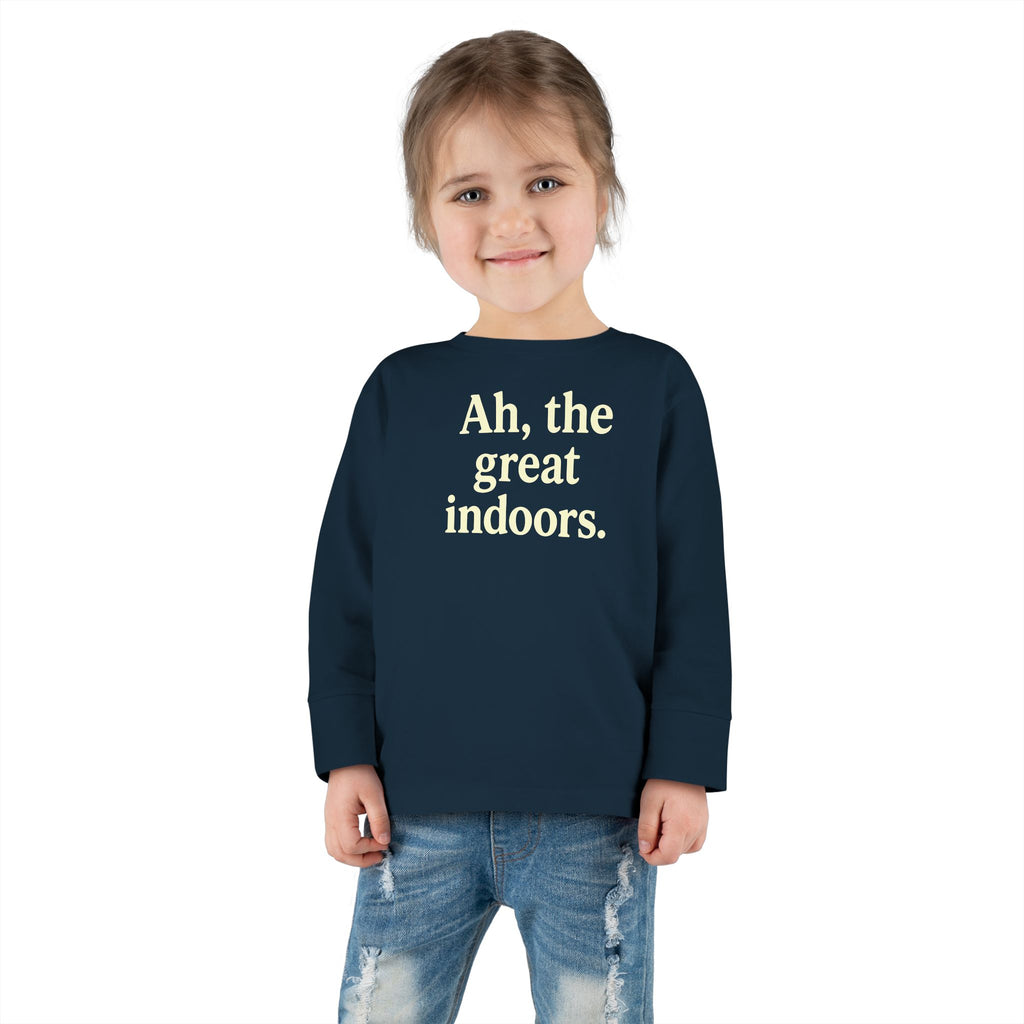 The Indoor Living Collection for Toddlers - Unisex Long Sleeve Tee