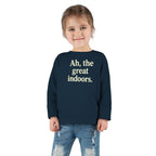 The Indoor Living Collection for Toddlers - Unisex Long Sleeve Tee