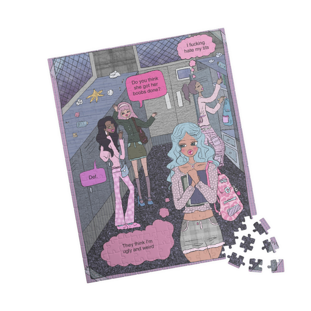 sourviolet - High School - Puzzle (110, 252 and 520 pieces)