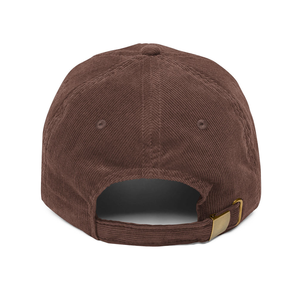 (Edited) - Embroidery Corduroy Cap