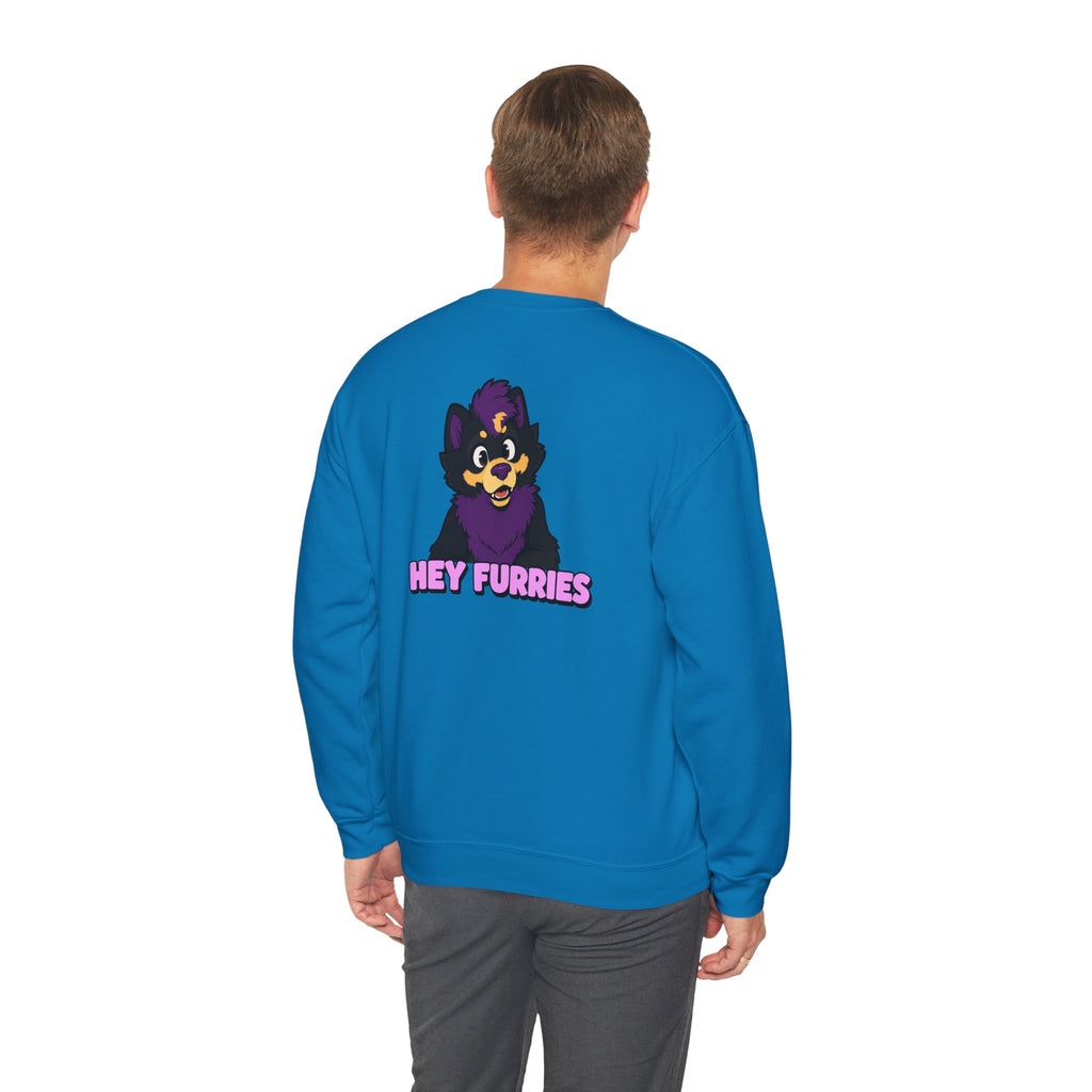 Hey Furries - Unisex Crewneck Sweatshirt