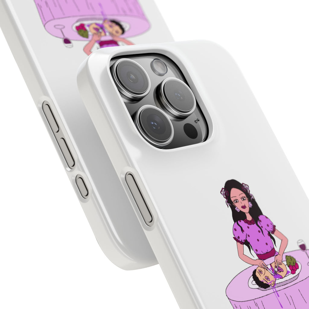 sourviolet - Slim Phone Case (White)