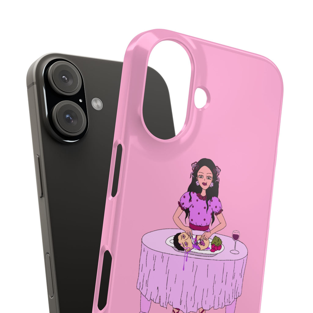 sourviolet - Slim Phone Case (Light Pink)