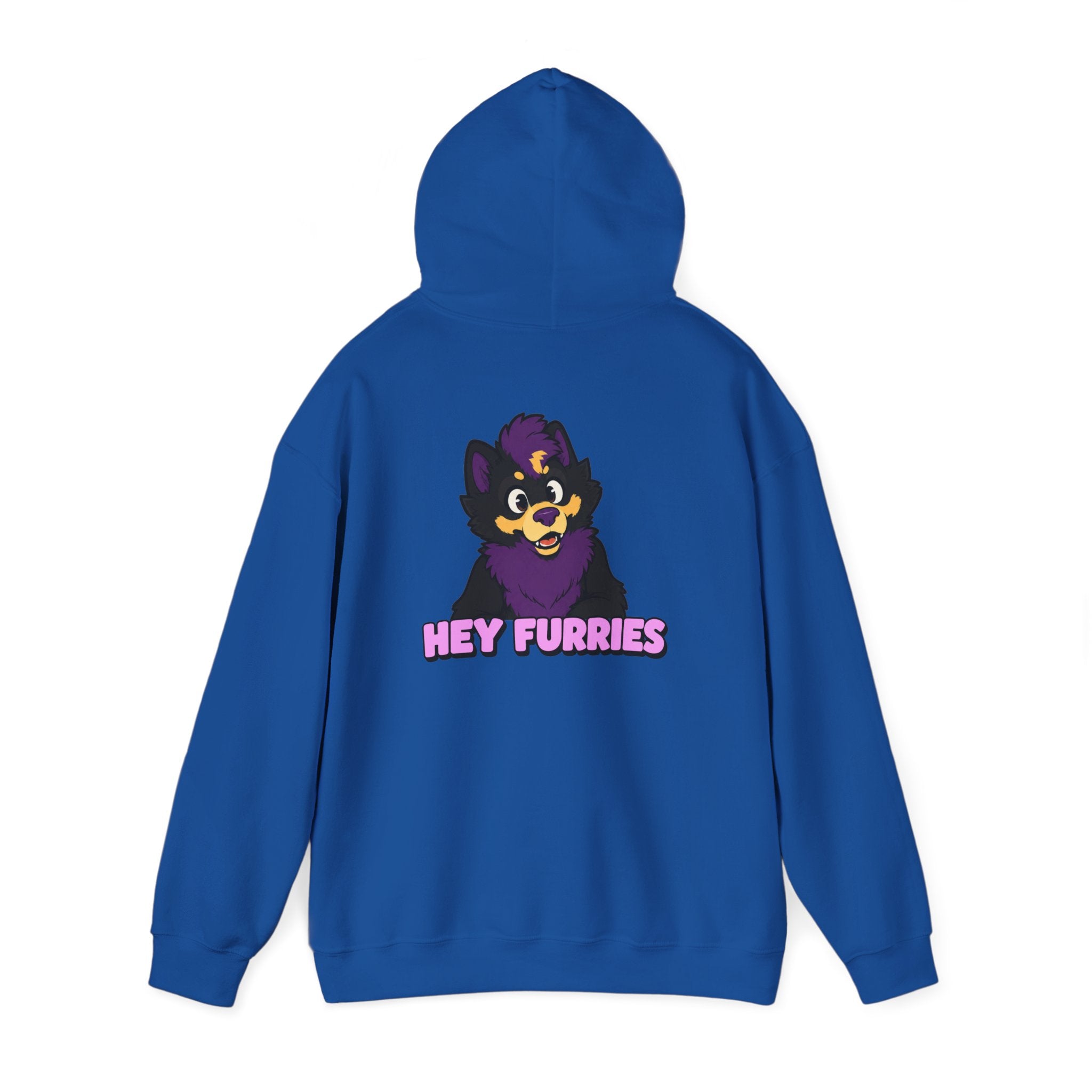 Hey Furries - Unisex Hooded Sweatshirt