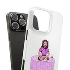 sourviolet - Slim Phone Case (White)