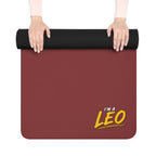 Copy of I'M A LEO - Rubber Yoga Mat (Maroon)