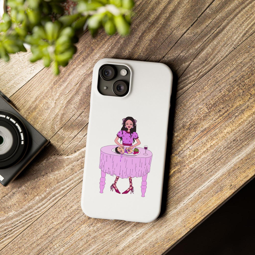 sourviolet - Slim Phone Case (White)