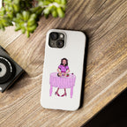 sourviolet - Slim Phone Case (White)