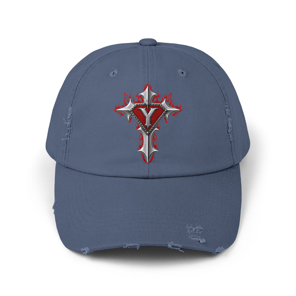 YUWITU - Unisex Distressed Cap