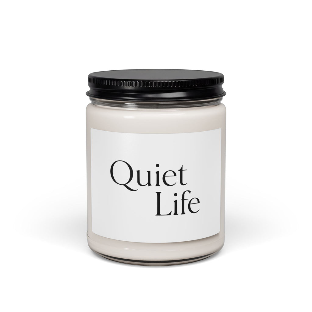 Quiet Life - Scented Soy Candle (9oz - White Sage & Lavender )