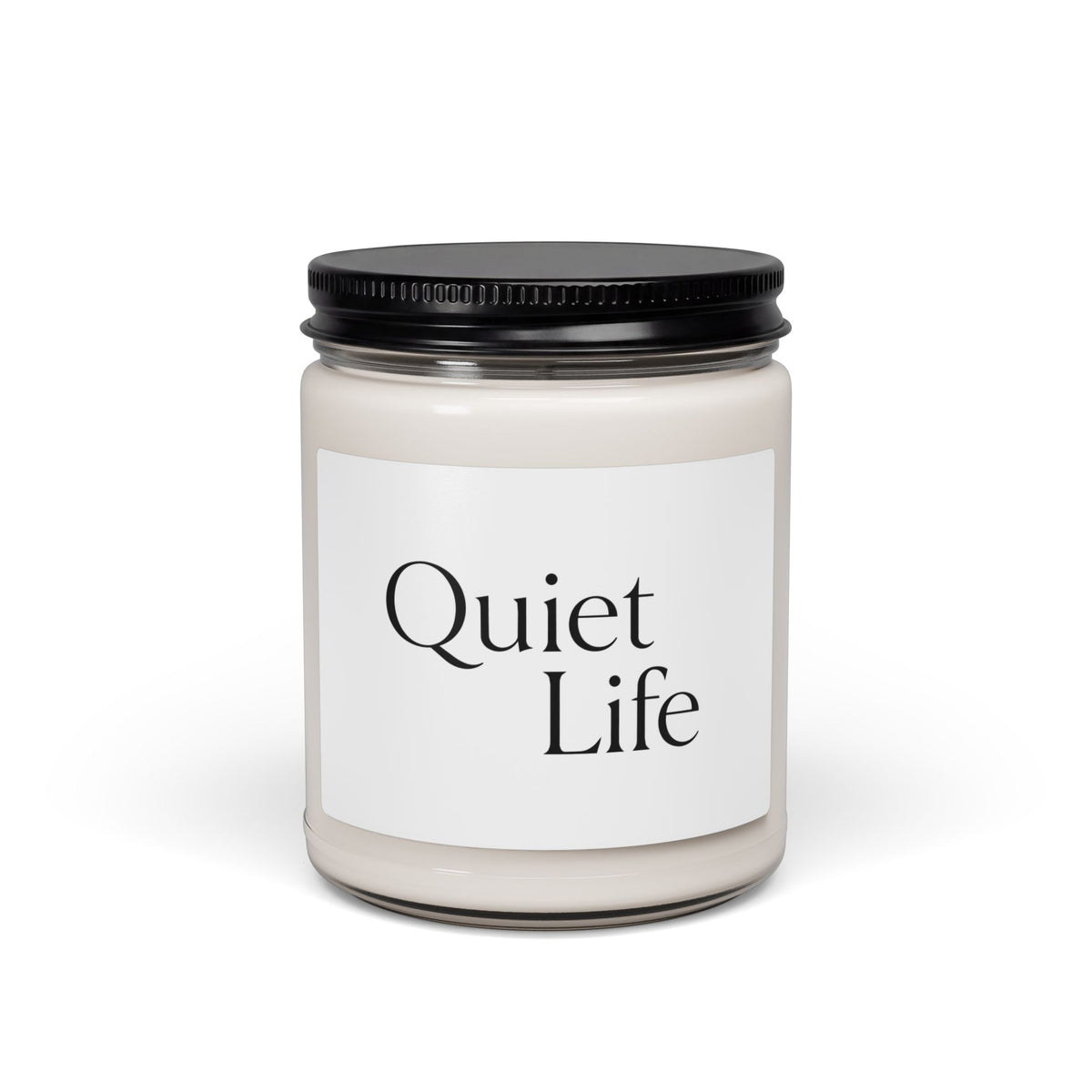 Quiet Life - Scented Soy Candle (9oz - White Sage & Lavender )